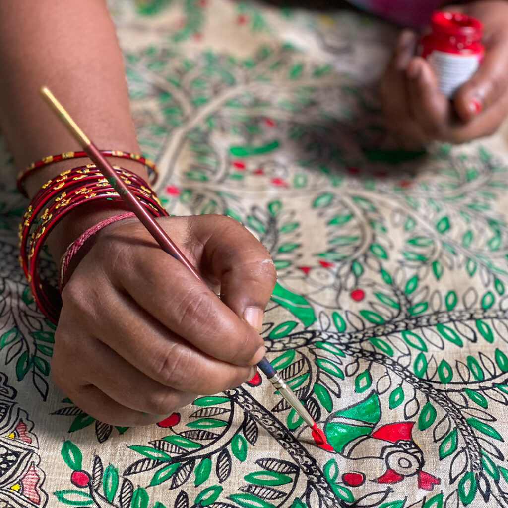 Pushpa Kumari — Kalamkari artisan